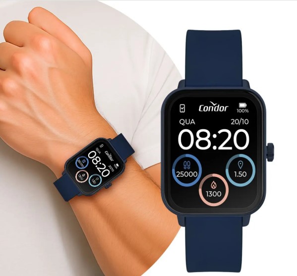 Smartwatch Relógio Inteligente Masculino Original Condor