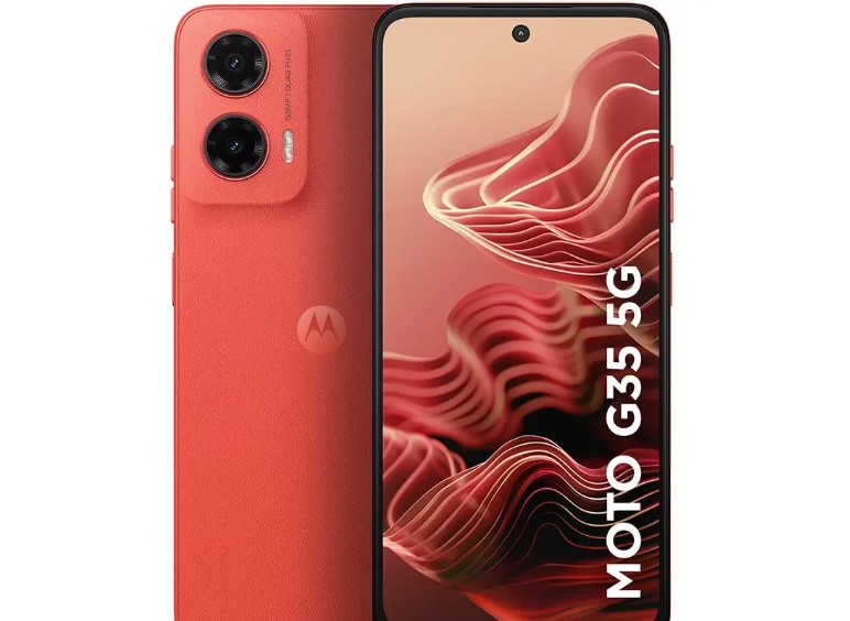 Smartphone Motorola Moto G35  Coral 5G   Boost 5G 6,7″ Câm. Dupla + Selfie 16MP